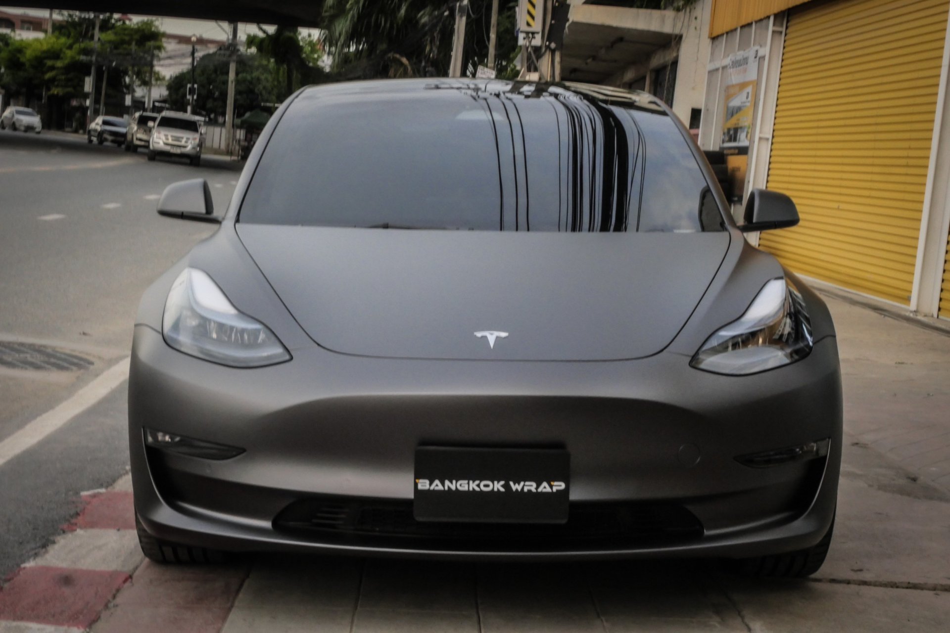 Model 3 matte top grey