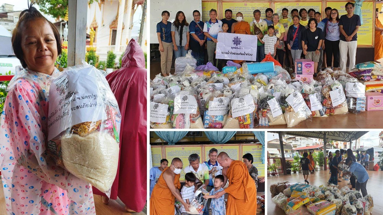 มูลนิธิเด็ก ลงพื้นที่ช่วยเหลือผู้ประสพภัยน้ำท่วมหนองคาย