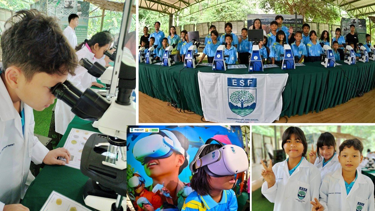 น้องๆ หมู่บ้านเด็ก ร่วมกิจกรรม Environmental Education Unit