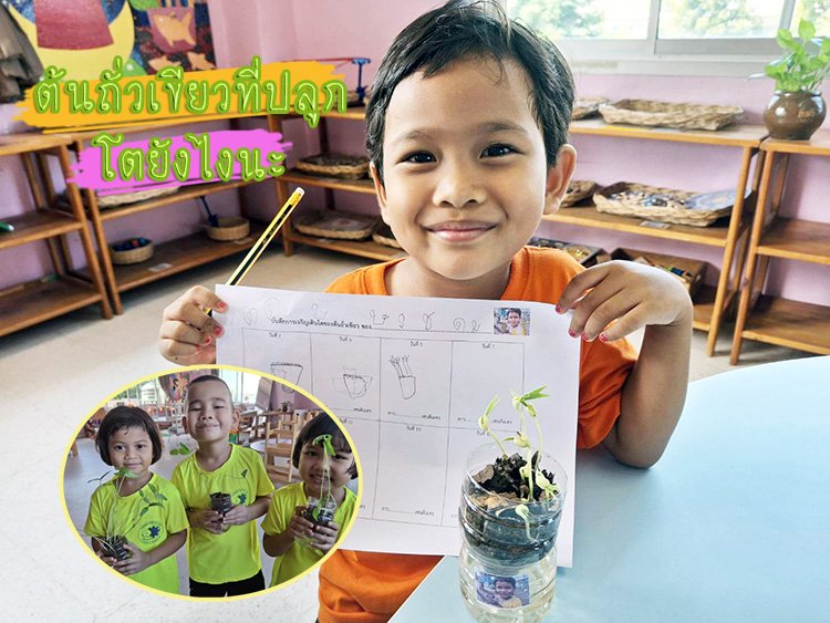 ห้องเรียนโรงเรียนอนุบาลหมู่บ้านเด็กสานรัก