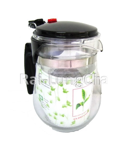 กาชงชาแก้วใส (Glass Filtering Tea Pot Set)