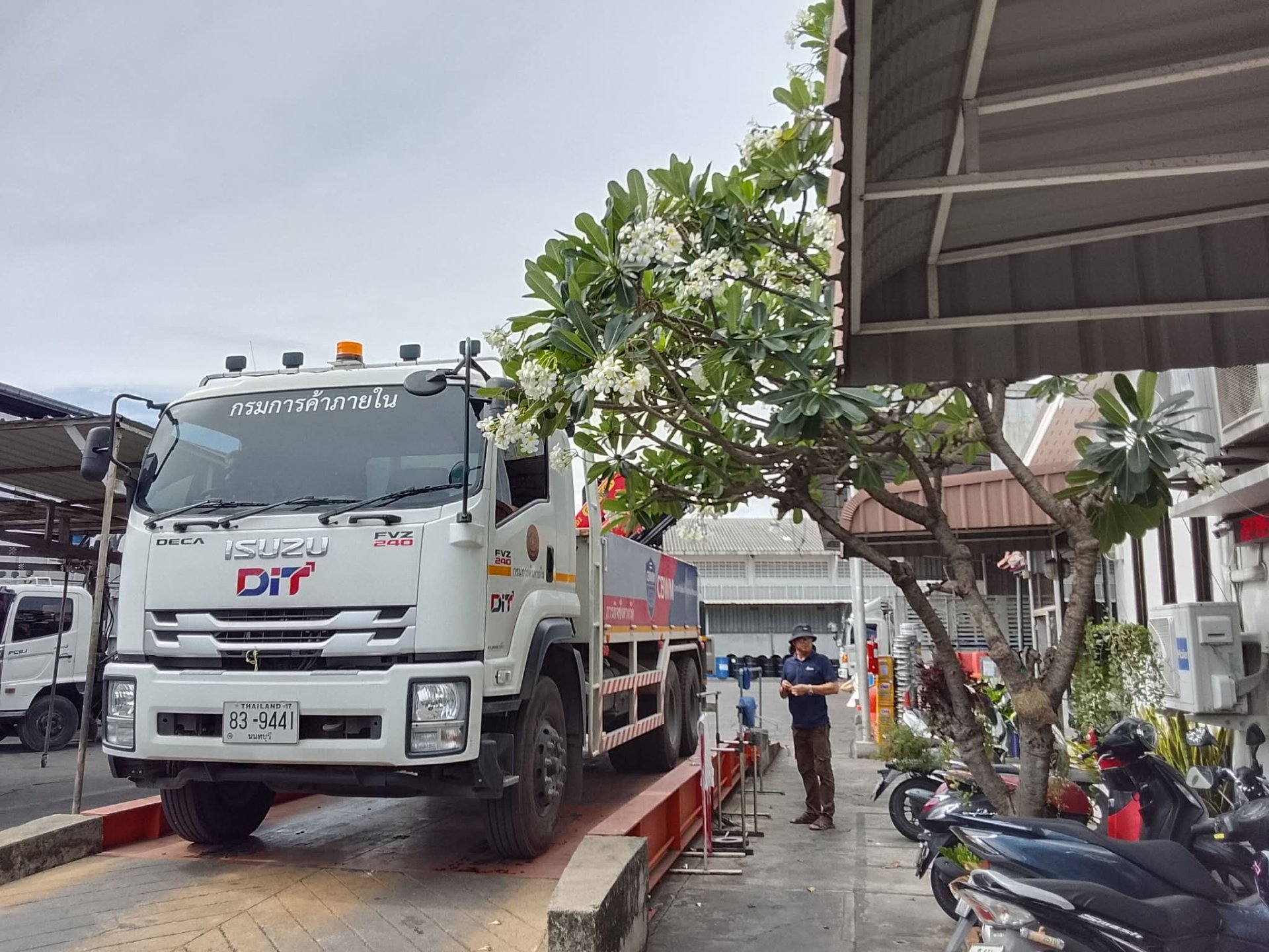 ตราชั่งรถบรรทุกผ่านการตรวจสอบและให้คำรับรองประจำปี 2569