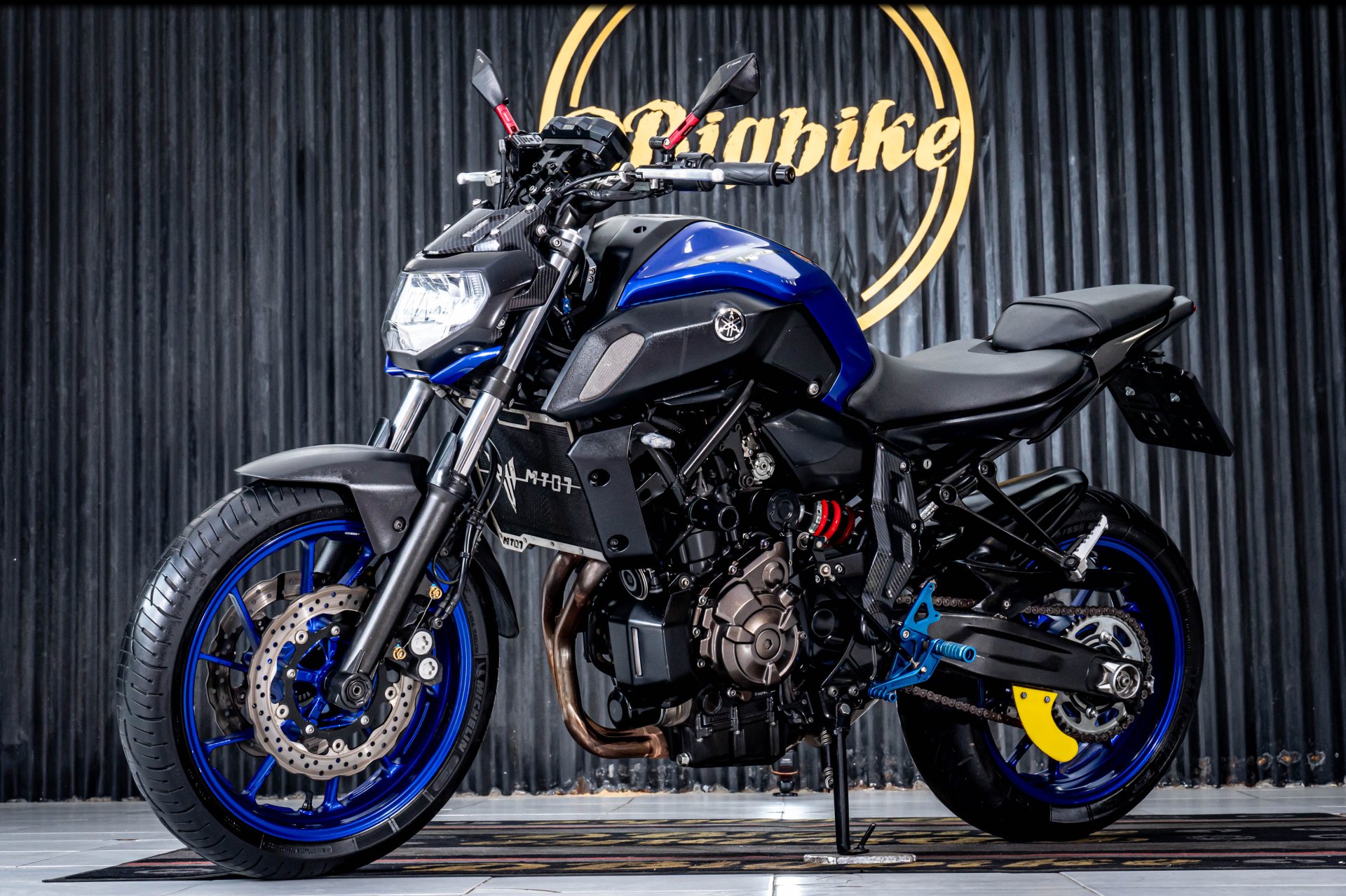 Mt07 Rider Yamaha MT07 - dbigbike
