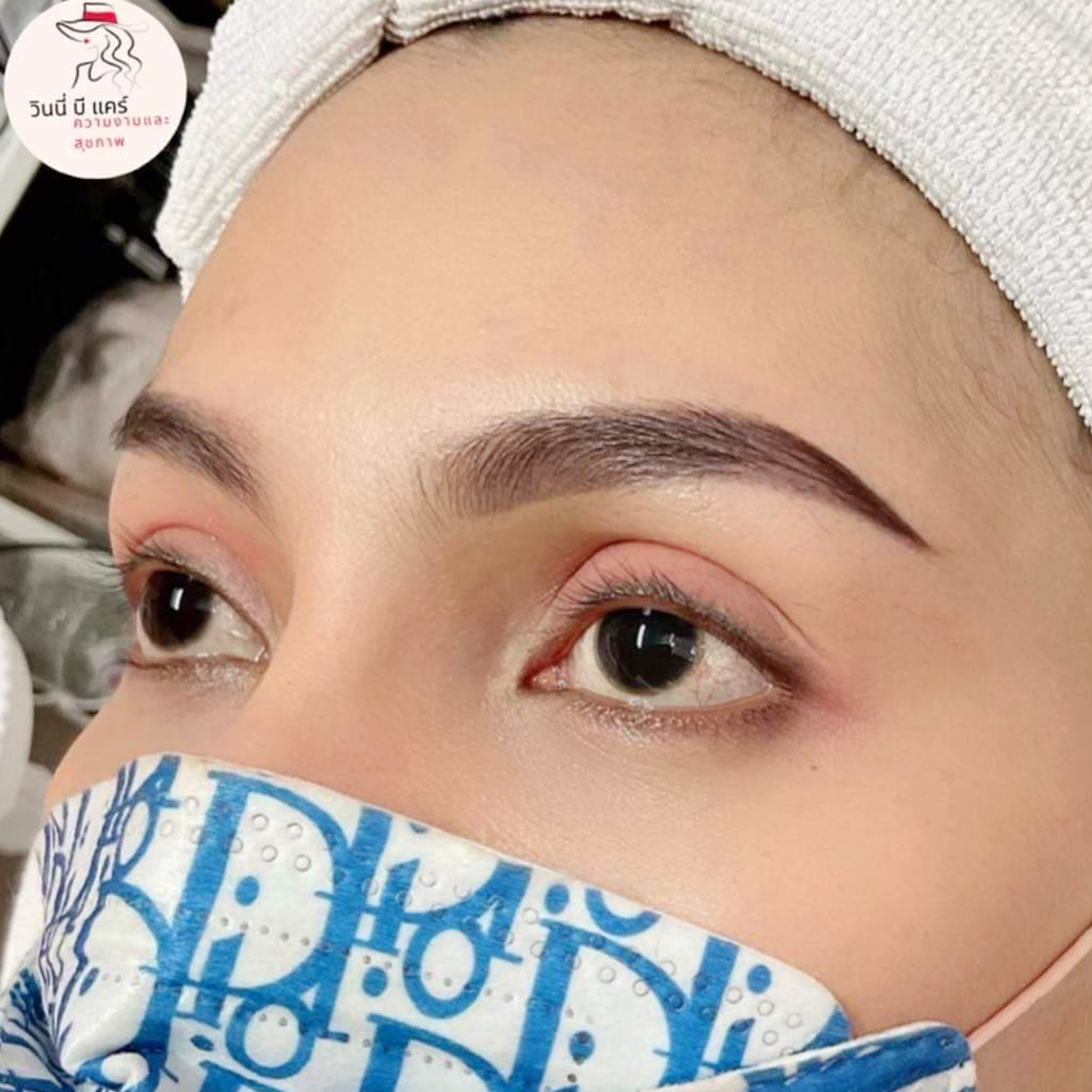 การดูแลคิ้วหลังสักWinny Bcare  การดูแลคิ้วหลังสักWinny Bcare