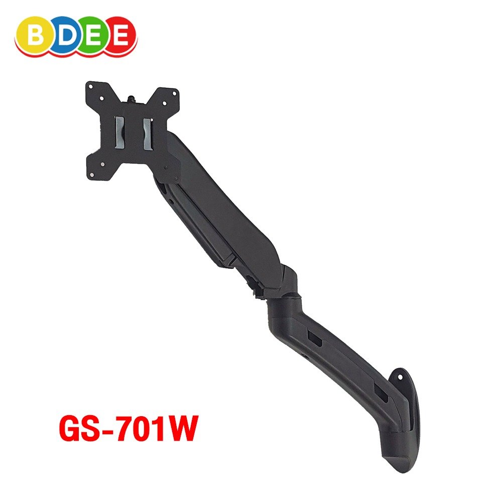ขายึดจอมอนิเตอร์ 1 จอ (แขนระบบโช๊ค Gas Spring) BDEE รุ่น GS-701 Wall ...