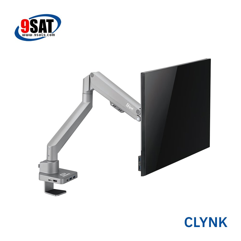 Clynk Unit ขาตั้งจอมอนิเตอร์ 1 จอ (แขนระบบ Gas Spring) ERGONOZ รุ่น CLYNK (แบบยึด ...
