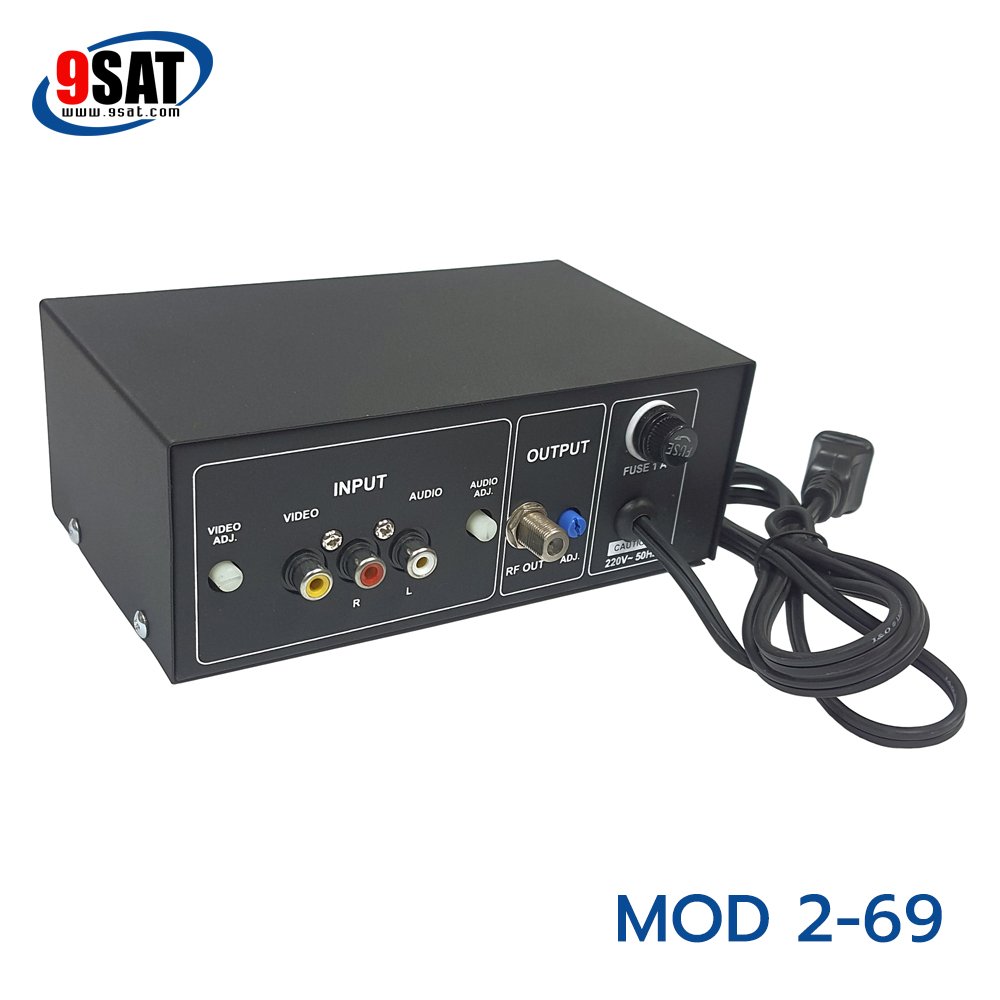 MODULATOR DOUBLE SIDE BAND DBY MOD 2-69 (แปลง AV เป็น RF อนาล็อค)