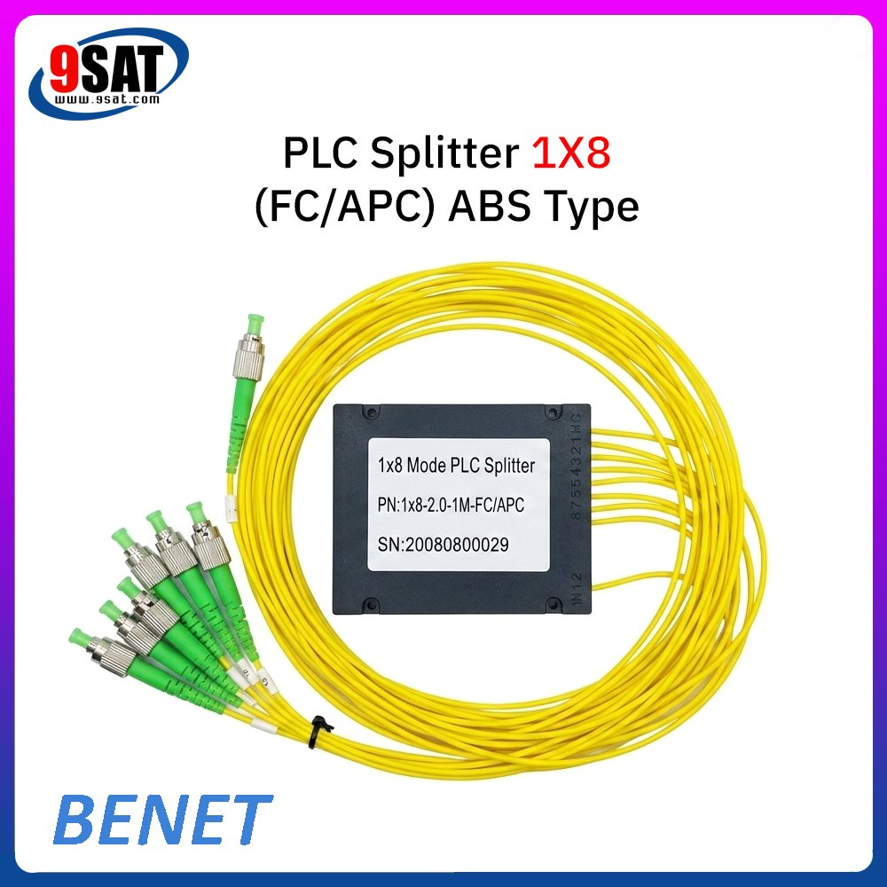 PLC Splitter 1X8 (FC/APC) ABS Type