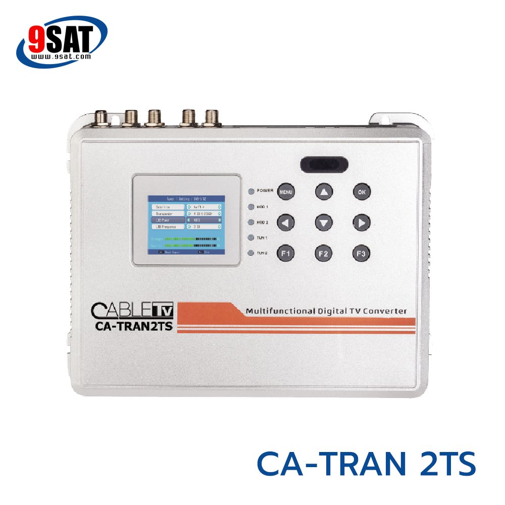 TRANSMODULATOR CABLE CA-TRAN 2TS (อุปกรณ์แปลงสัญญาณจากดาวเทียม เป็น ...