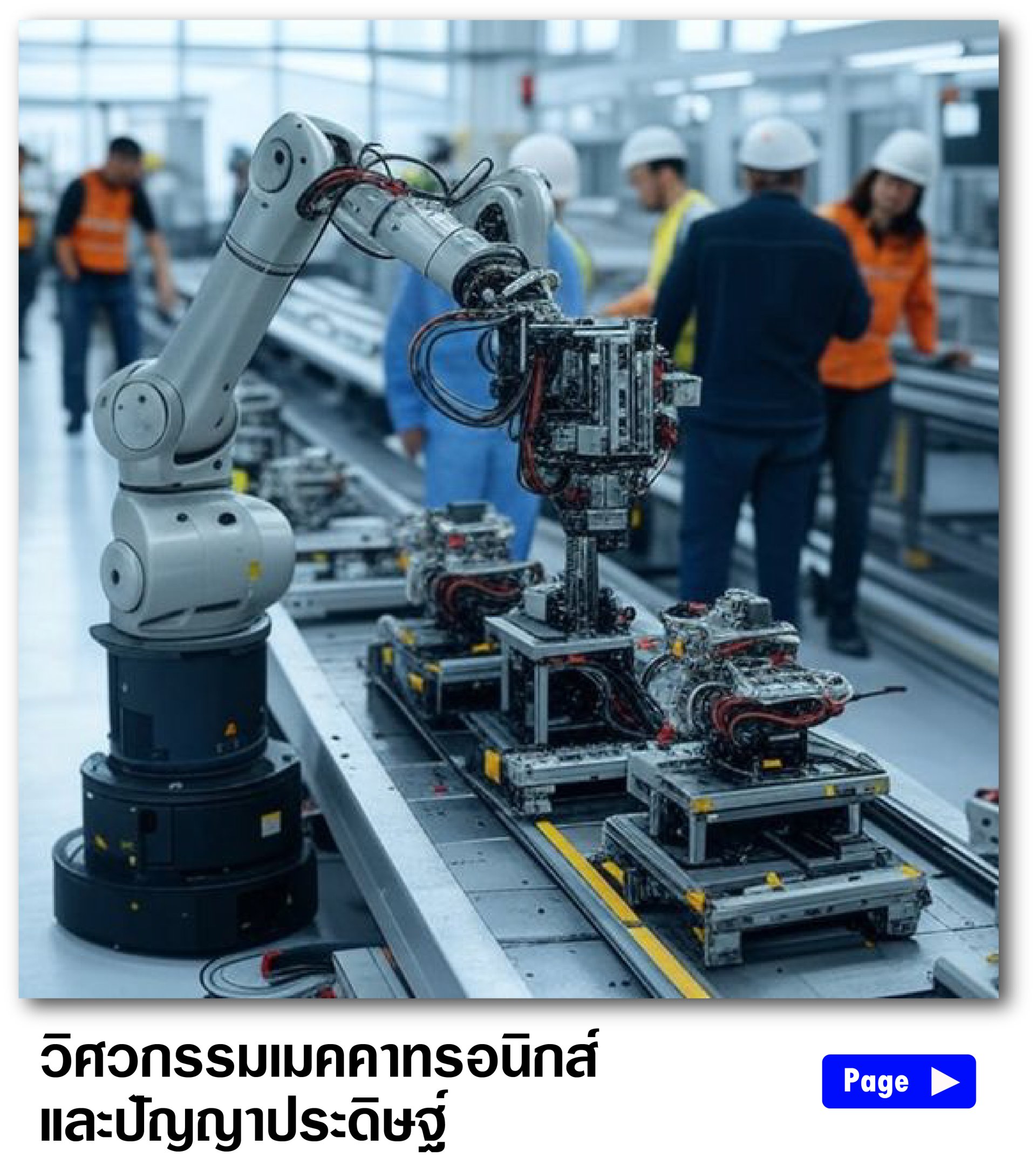 ชุดฝึกทางด้านเมคคาทรอนิกส์ และปัญญาประดิษฐ์