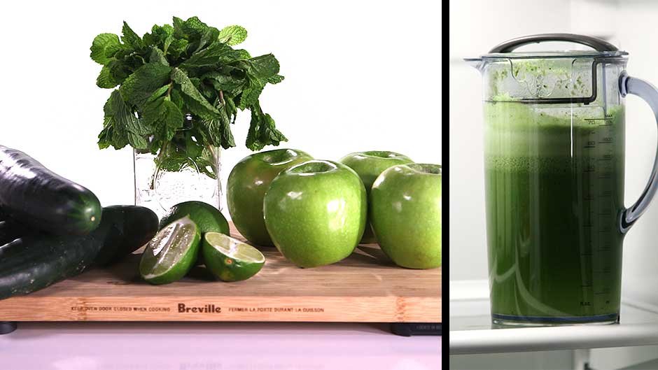 Cool as a Cucumber :  เครื่องดื่มสกัดเย็นจากแตงกวา