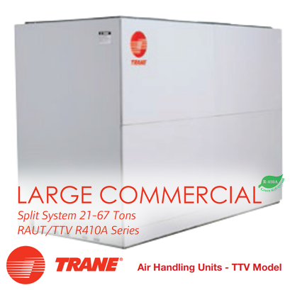 Trane Rauj Panel แอร์เทรน Trane RAUT/TTV แบบต่อท่อลม-ขนาดใหญ่ 21-67 ตัน