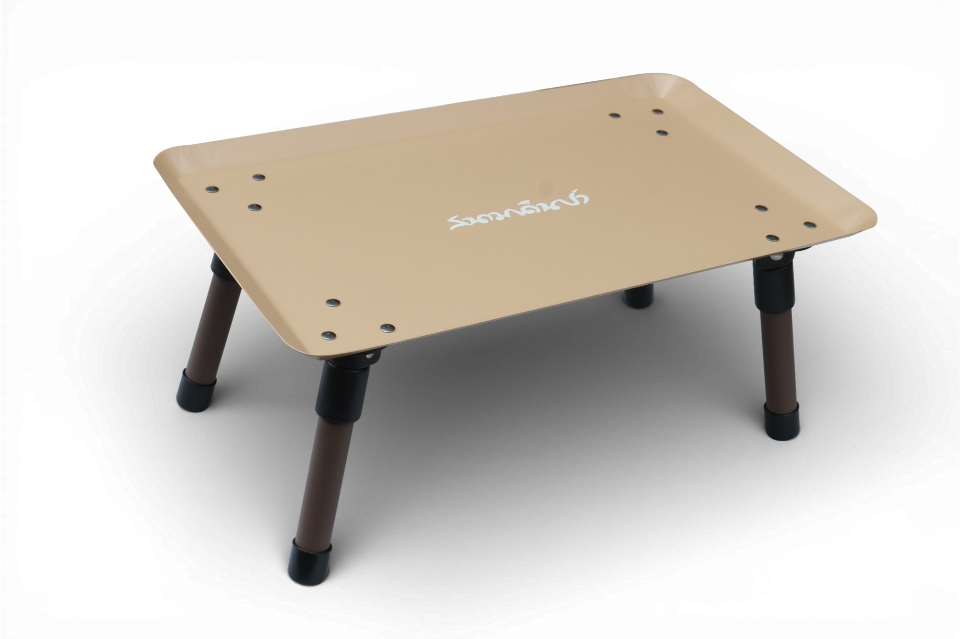 โต๊ะพับจูเนียร์ ขาสีน้ำตาล