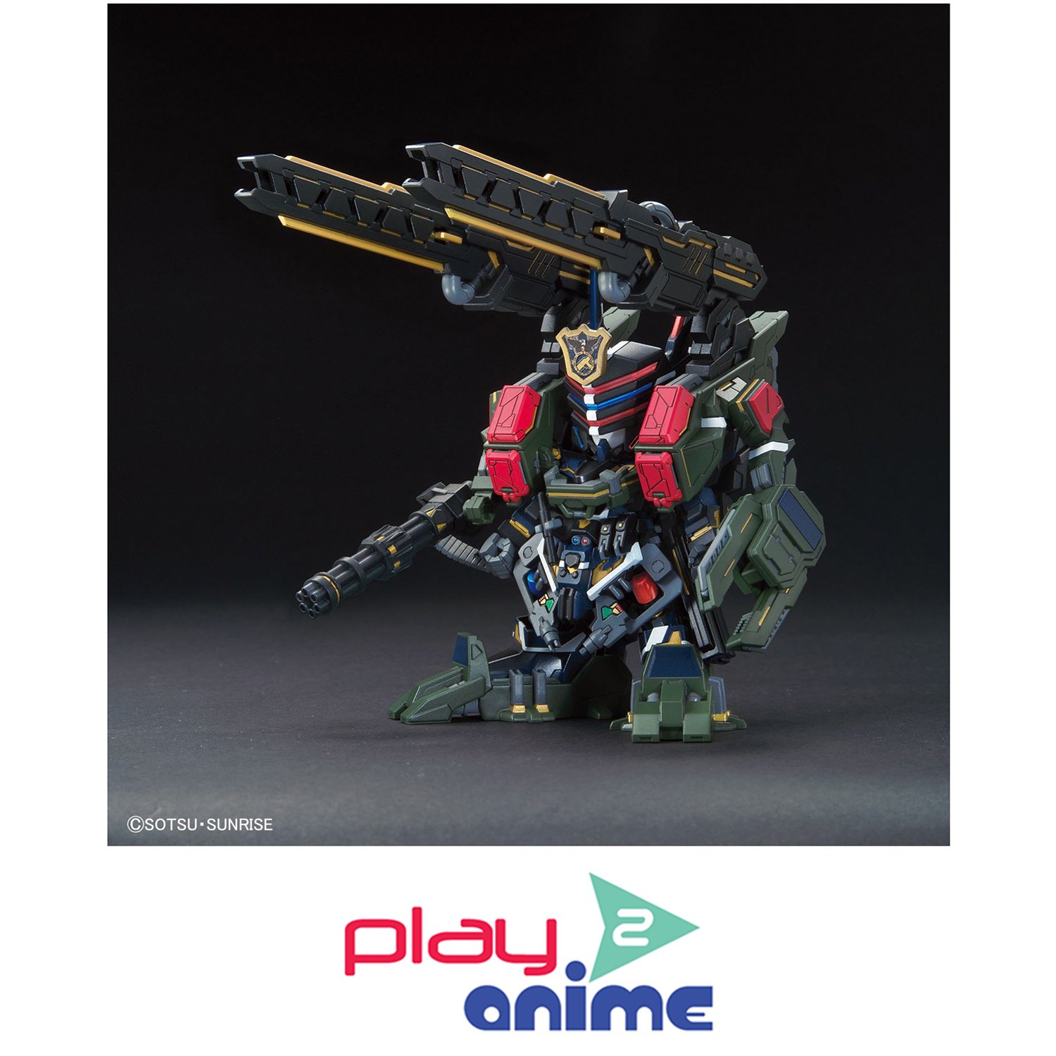 Bandai Hobby – SDW Heroes Sergeant Verde Buster Gundam DX Set, Modèle à Construire (kit Plastique)