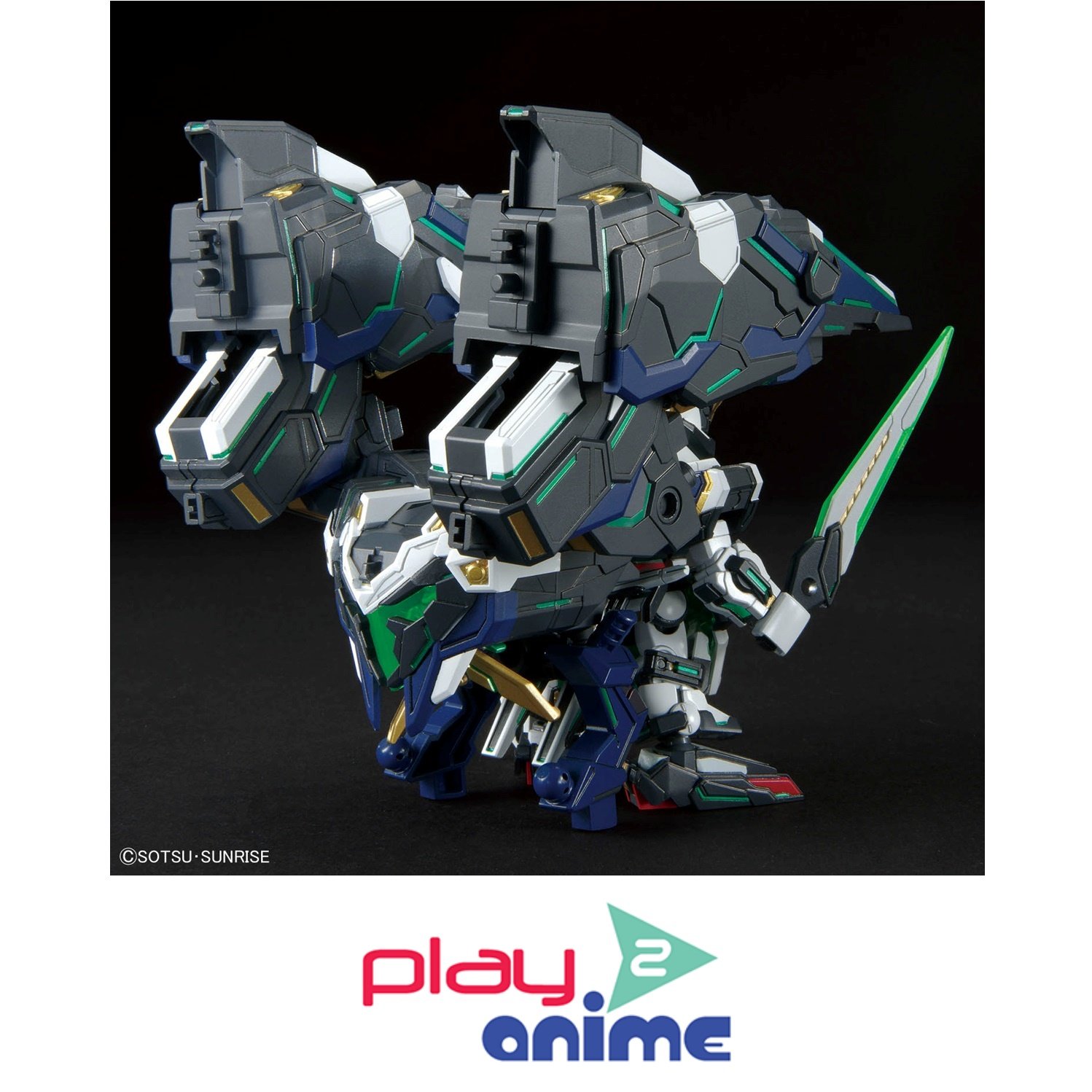 Kit Modèle SD Gundam Astrea Type-B - Bandai Hobby World Heroes - Sans Colle, 4 Couleurs - 11