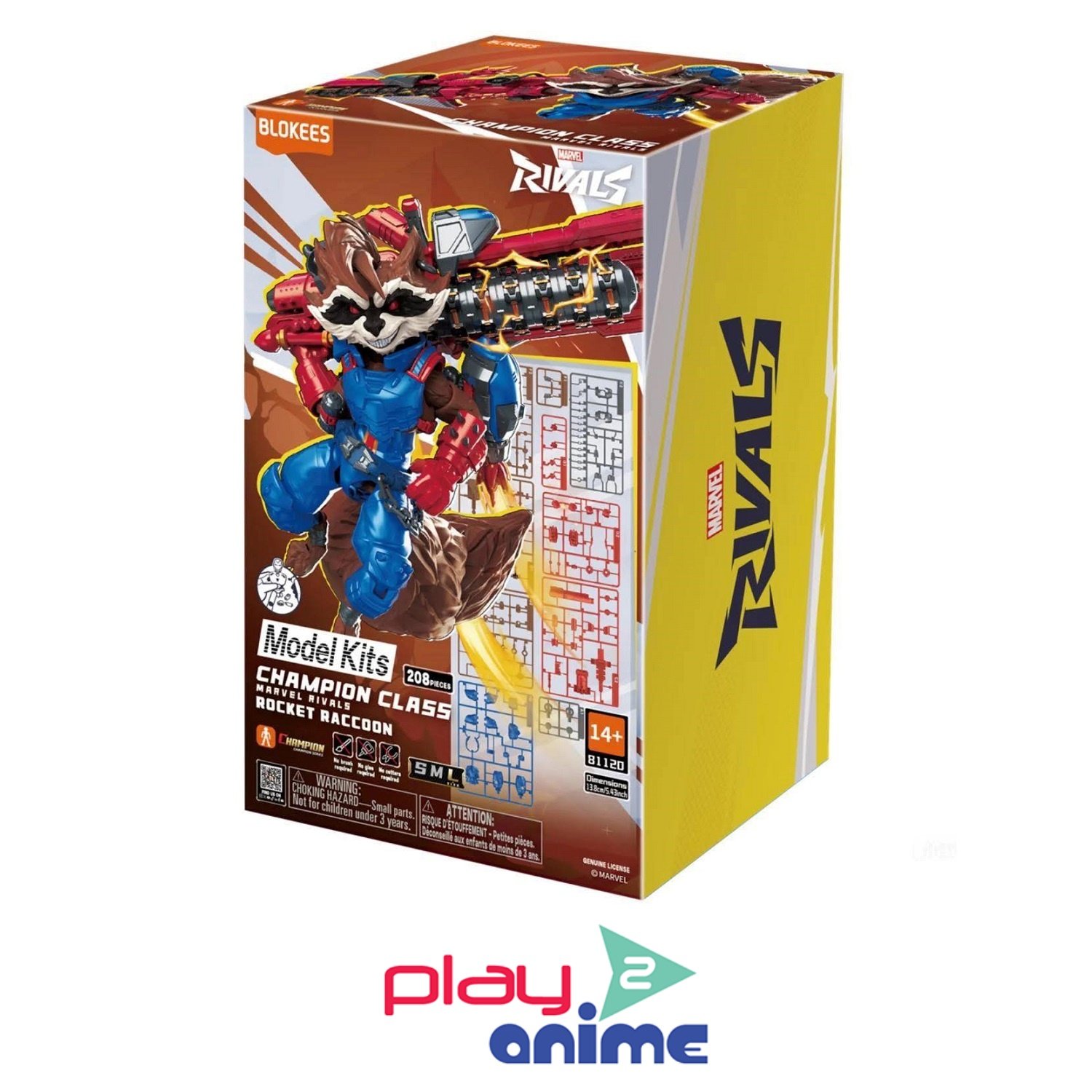 Marvel Roval Toy Blokees Figures - Marvel Rival 81120 - Marvel Heroes Champion Class CC ...