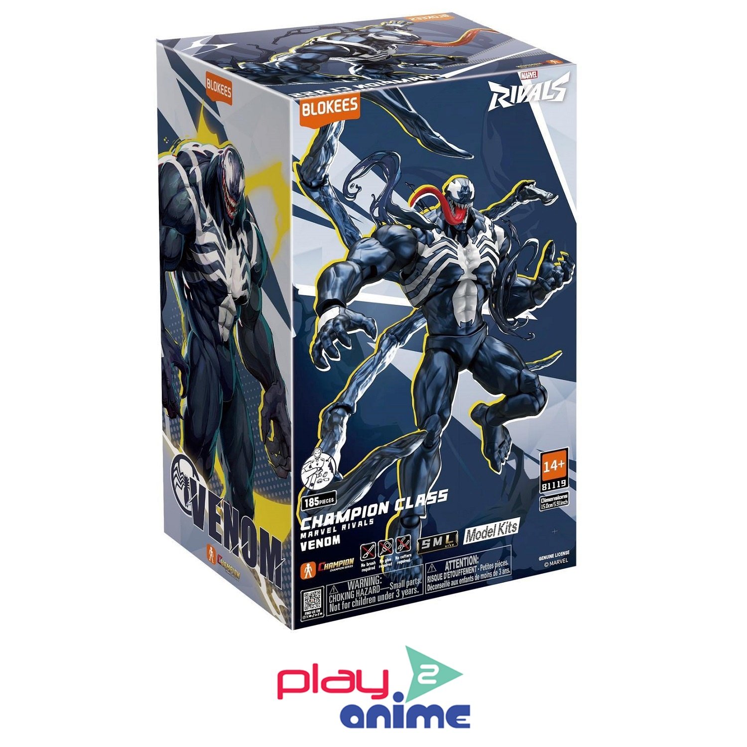 Marvel Roval Toy Blokees Figures - Marvel Rival 81119 - Marvel Heroes Champion Class CC ...