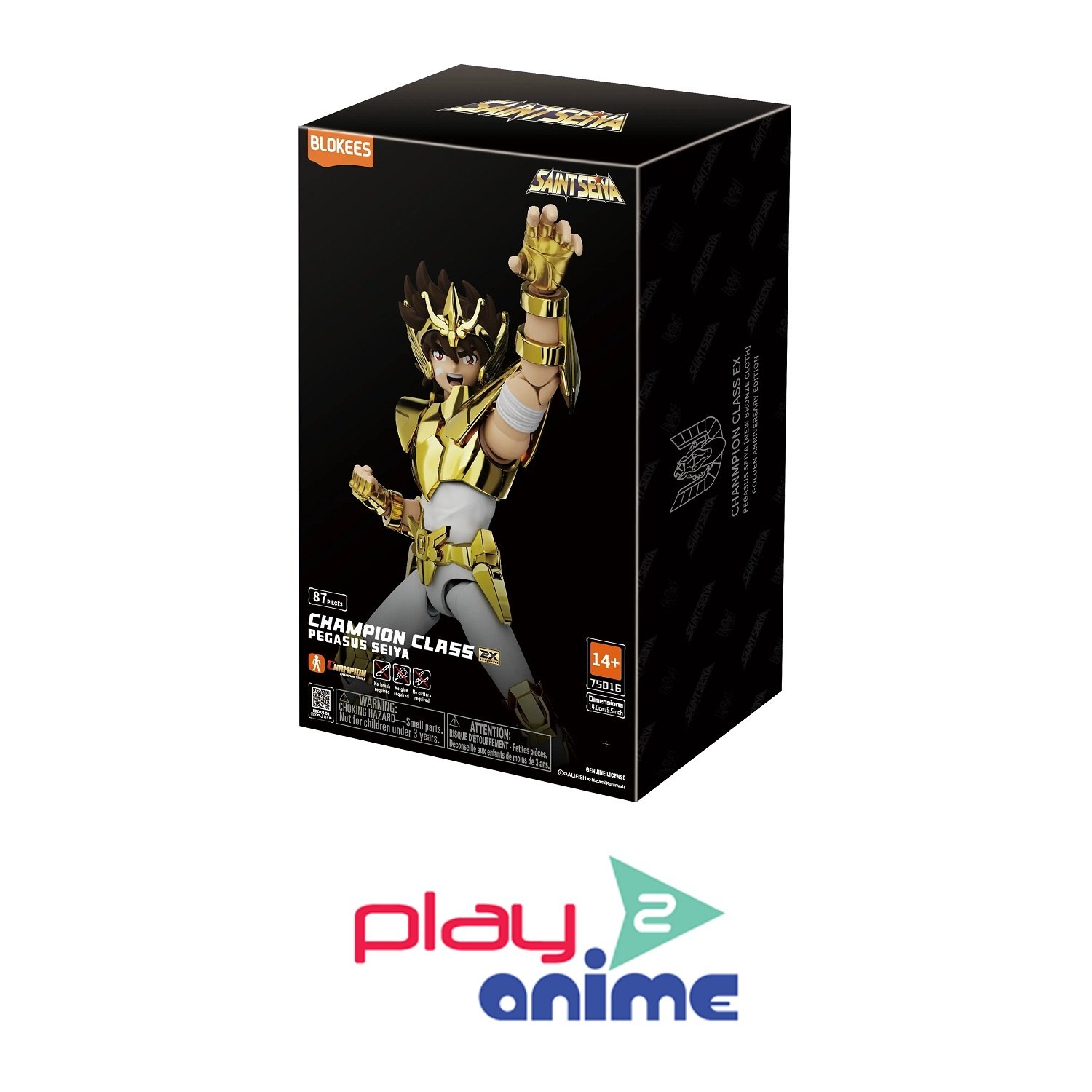 Blokees Figures - Saint Seiya 75016 Champion Class EX -  Pegasus Seiya Anniversary