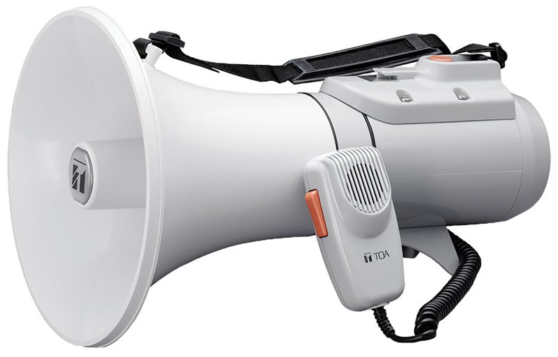 TOA ER-2215W โทรโข่งโตอะ โทรโข่งสะพาย โทรโข่ง มีนกหวีด