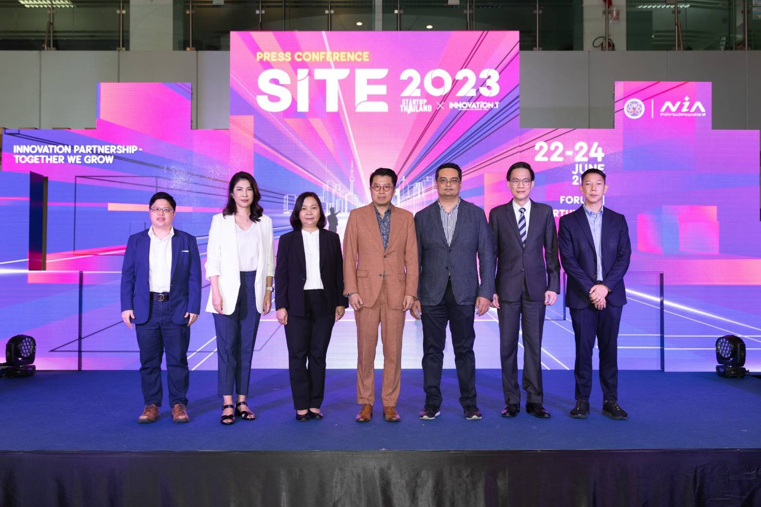 NIA ผนึก 4 ภาคส่วน จัดงาน "SITE 2023" นำไทยสู่ชาตินวัตกรรม นัดรวมพลเหล่านักรบเศรษฐกิจใหม่ กลับมาเจอกันอีกครั้ง 22-24 มิ.ย.นี้!!