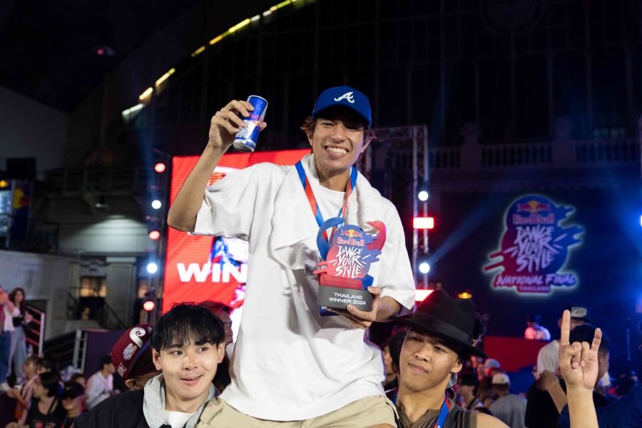 ไทยประกาศแชมป์ "Red Bull Dance Your Style" นักเต้นสตรีทแดนซ์คนแรกของประเทศ 