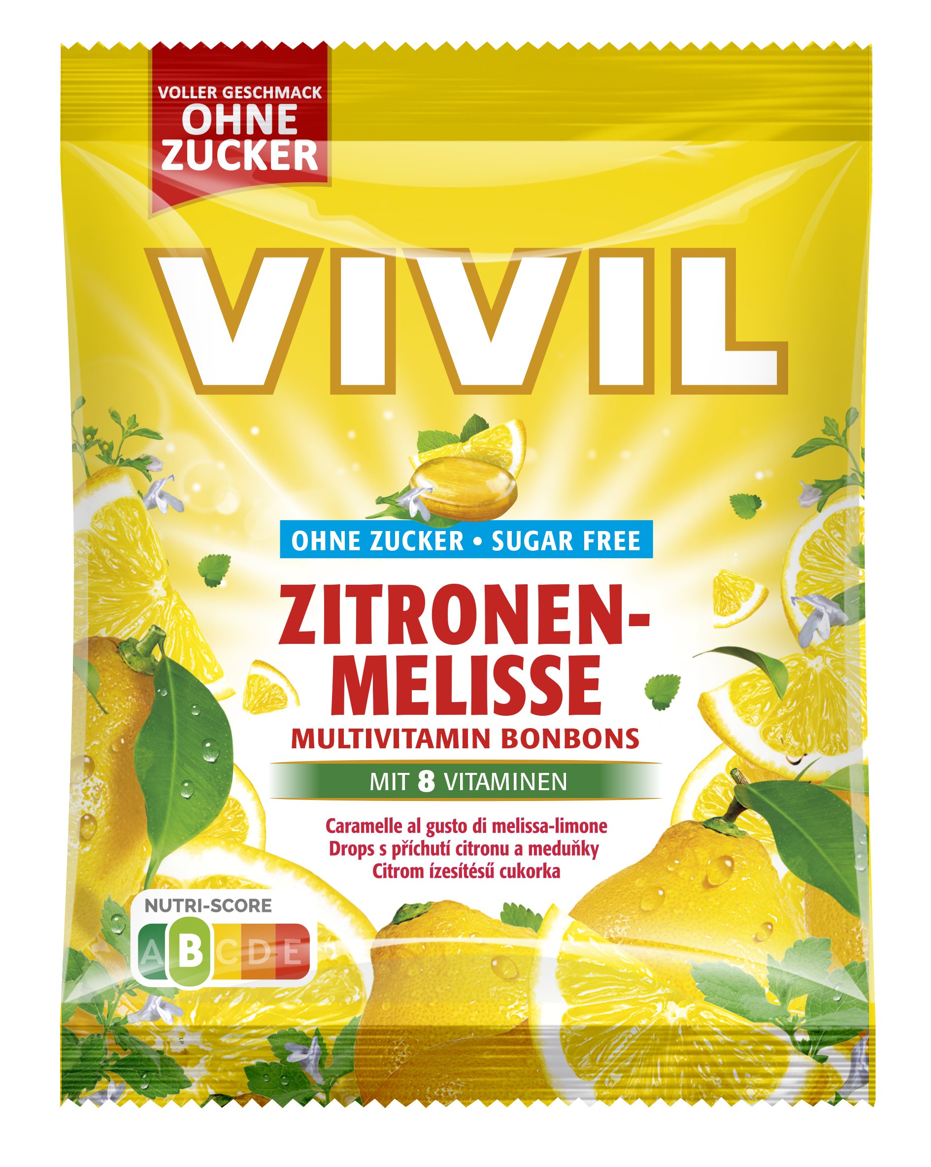 Vivil VIVIL Sugar Free Lemon Candy 60g
