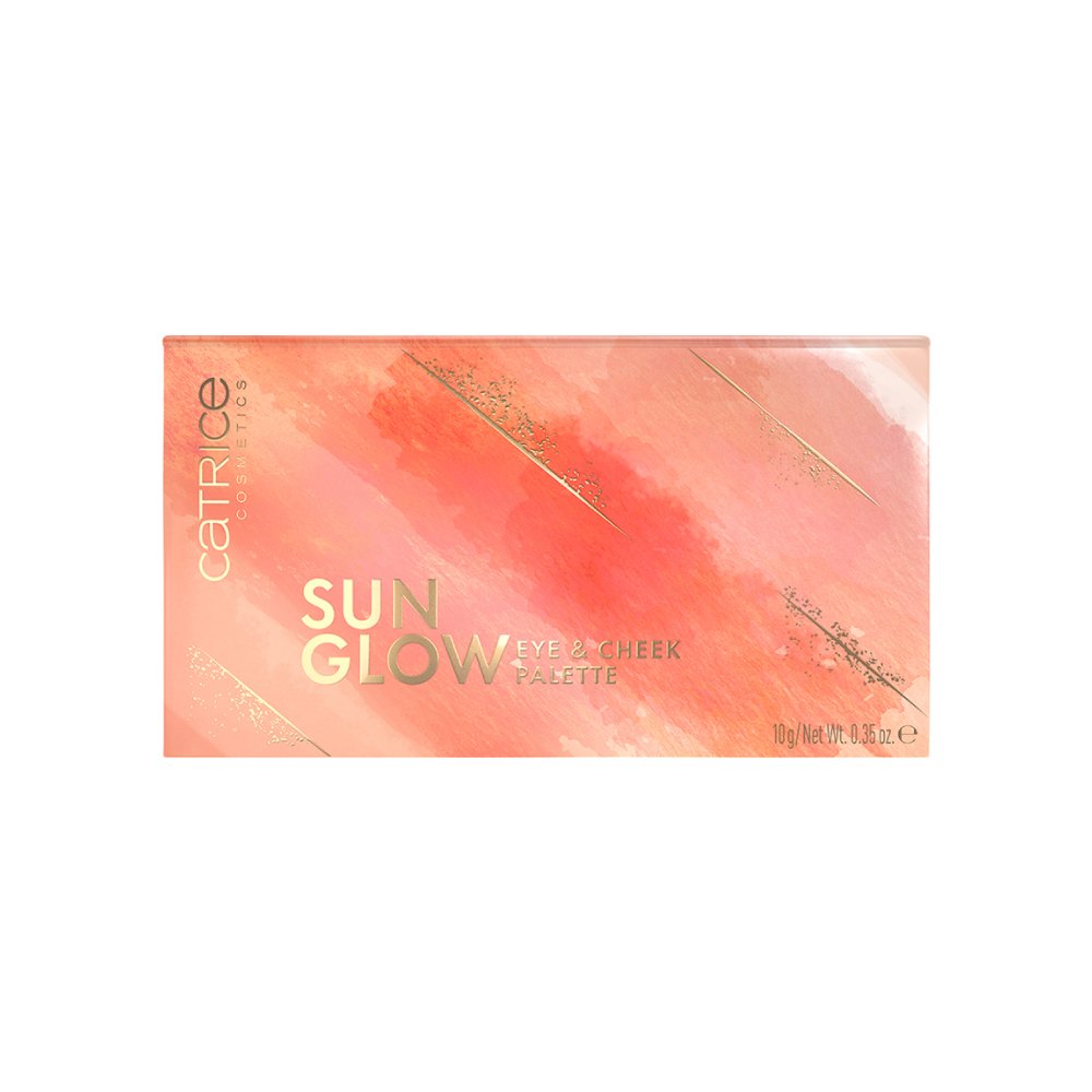 Catrice Sun Glow Eye & Cheek Palette - คาทริซซันโกลว์อายแอนด์ชีคพาเลตต์