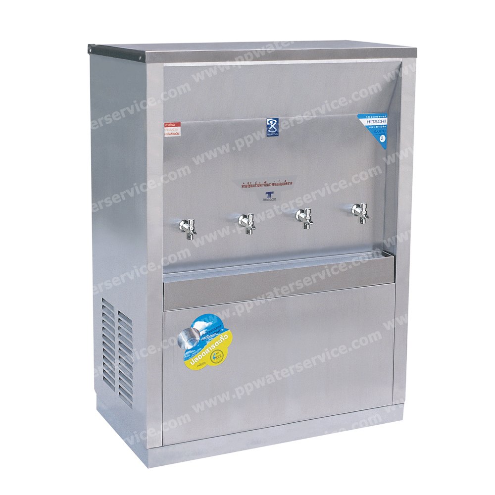 ตู้ทำน้ำเย็นสแตนเลน 4 หัวก๊อก Maxcoo MC-4P​