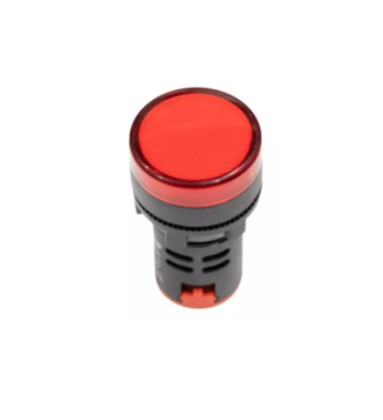 LED Pilot Lamp หลอดไฟตู้คอนโทรล 22mm AC 220V (สีแดง)