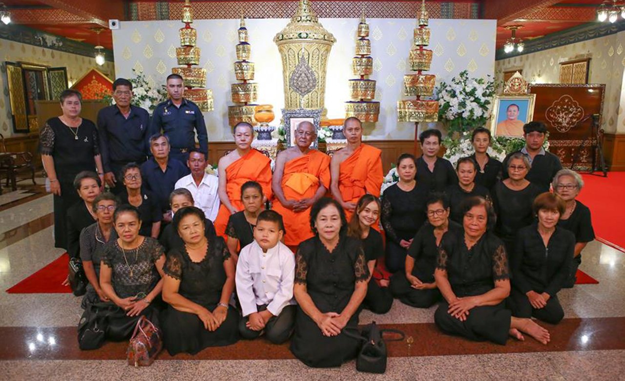 คณะสงฆ์ อำเภอเสาไห้ จังหวัดสระบุรี เป็นเจ้าภาพพิธีบำเพ็ญกุศล สวดพระอภิธรรม  อุทิศพระธรรมกิตติโสภณ (หนู อโนมปญฺโญ) ป.ธ.๘