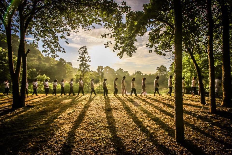 ค่ายคุณธรรมจริยธรรมนักเรียน โรงเรียนศรัทธาสมุทร จังหวัดสมุทรสงคราม ชั้นมัธยมศึกษาปีที่ 6 บรรยายโดยคณะพระวิทยากรกลุ่มใต้ร่มพุทธธรรม