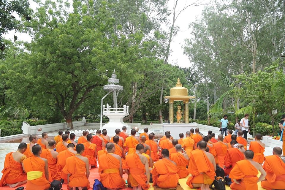 คณะพระวิทยากรกระบวนธรรม ศึกษาประวัติศาสตร์ วัดเวฬุวันมหาวิหาร หรือ พระวิหารเวฬุวันกลันทกนิวาปสถาน เป็นวัดแห่งแรกในพระพุทธศาสนา