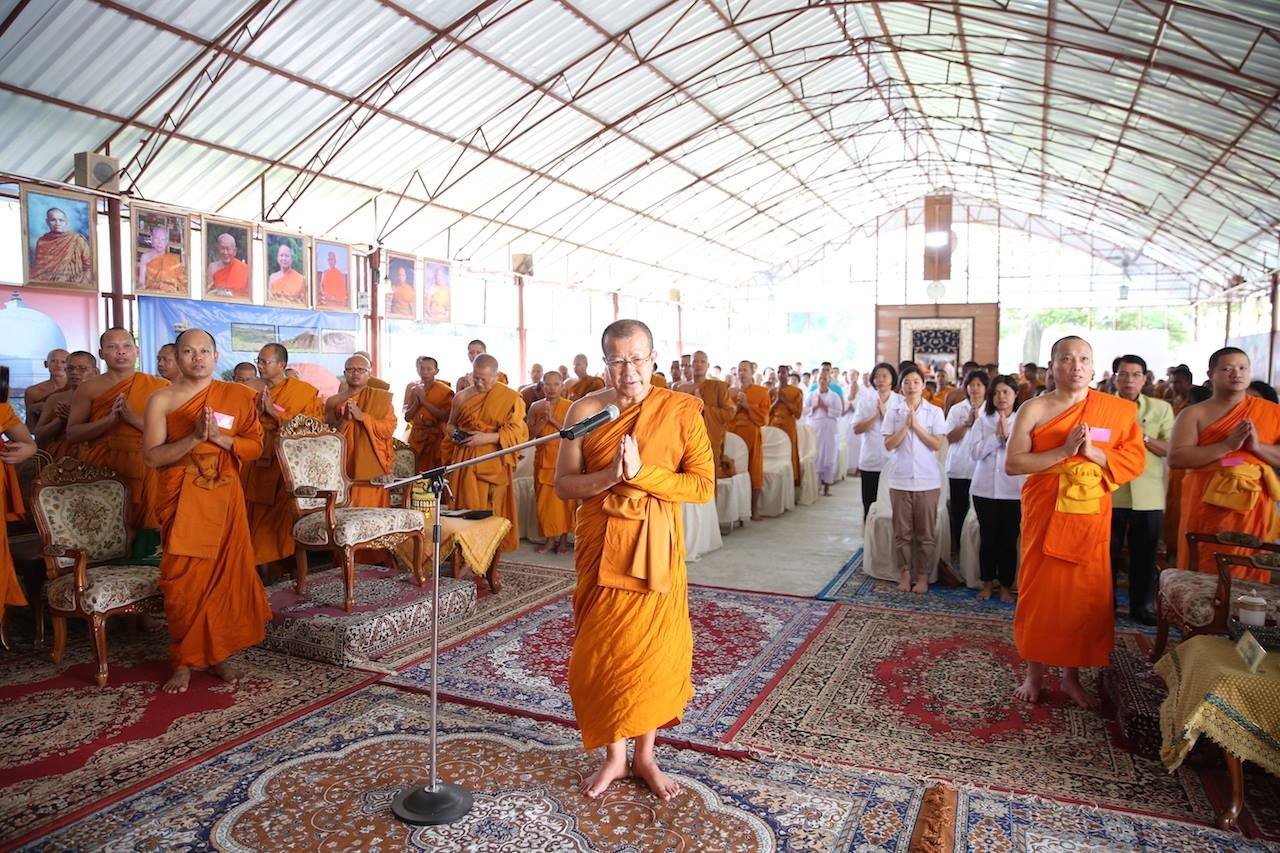 "เจ้าประคุณสมเด็จพระมหารัชมังคลาจารย์ มีบัญชาเปิดปริยัติธรรม นวกภูมิ พร้อมประทานโอวาท ณ วัดไทยพุทธคยา 