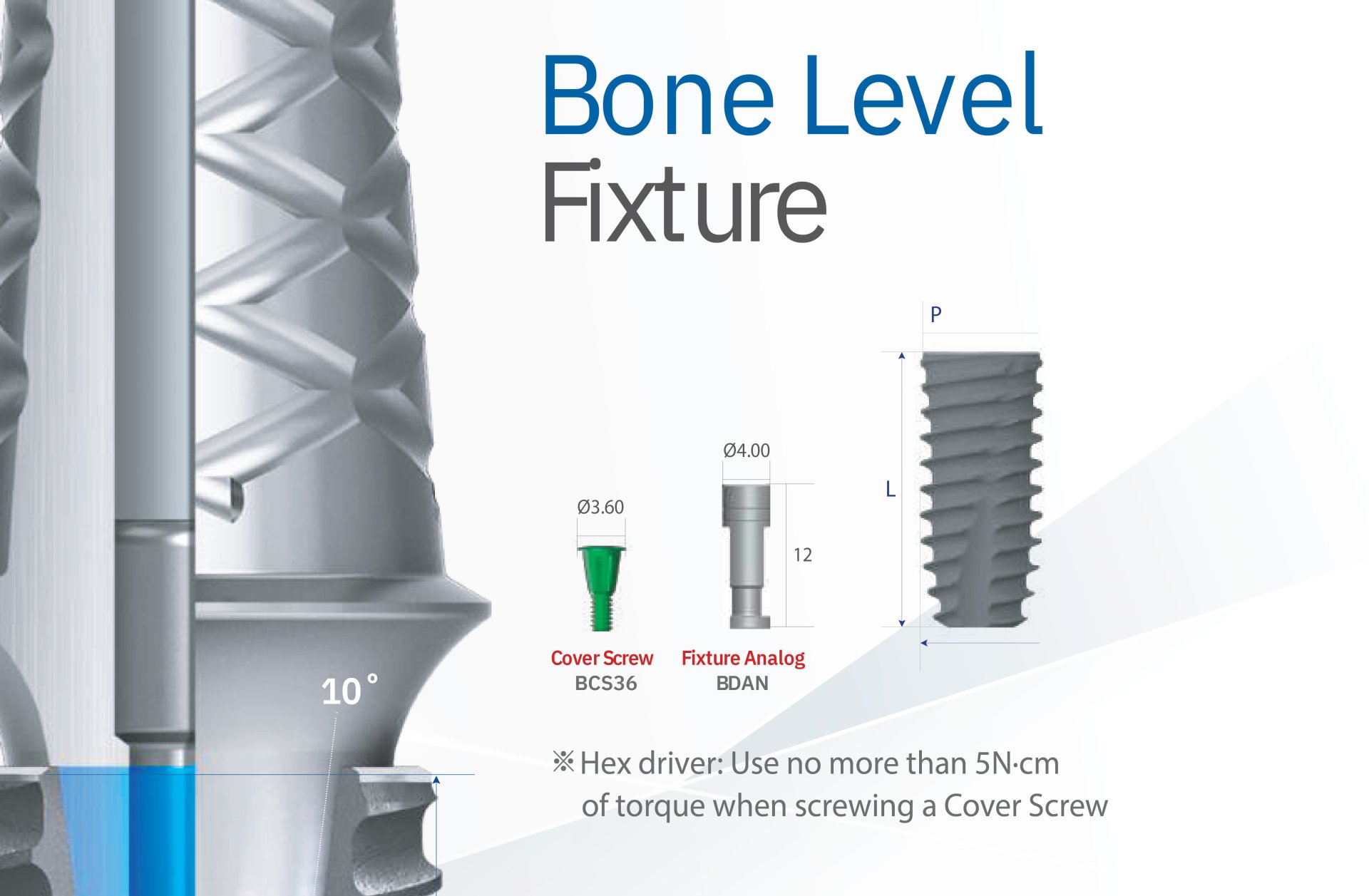 Bright Implant Bone