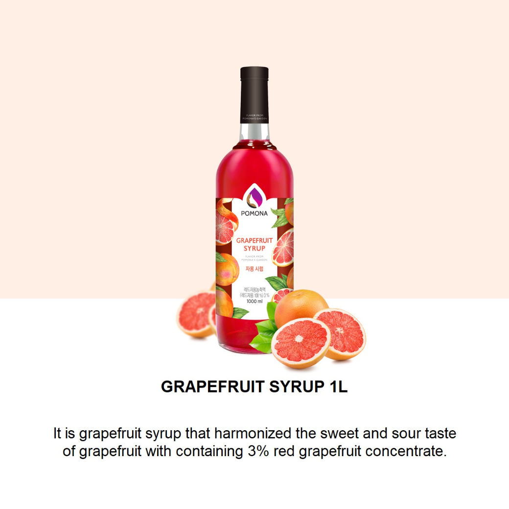 Grapefruit Syrup ไซรัปเกรปฟรุต
