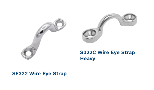 Stranded Wire Eyes Wire Eye Strap - หูยึด (สแตนเลส)