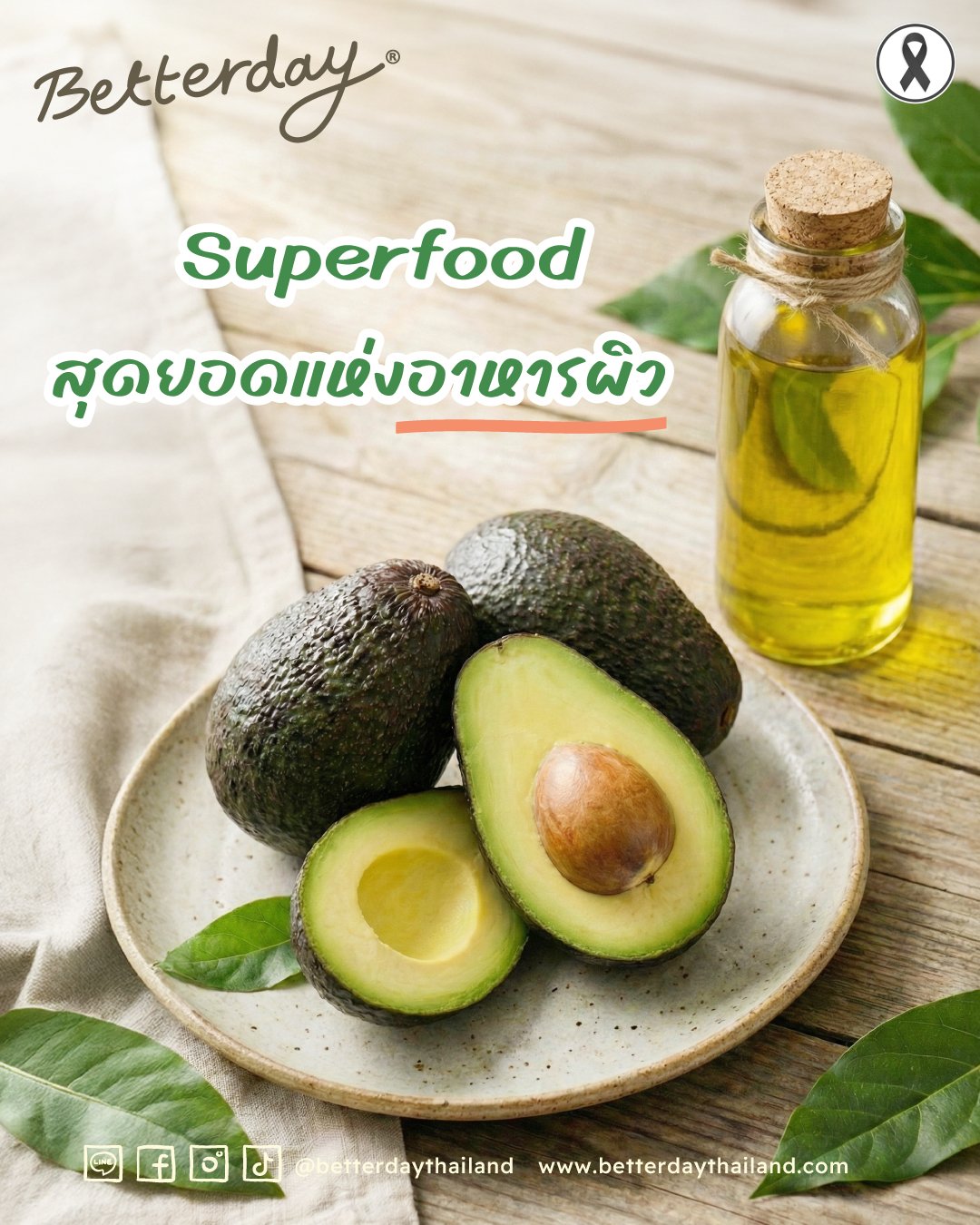 AVOCADO Superfood สุดยอดแห่งอาหารผิว!