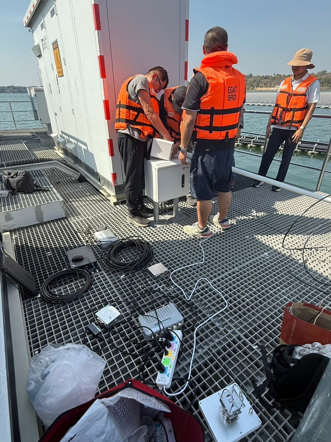 Moxa x EGAT Floating Solar POC - winnerintertech