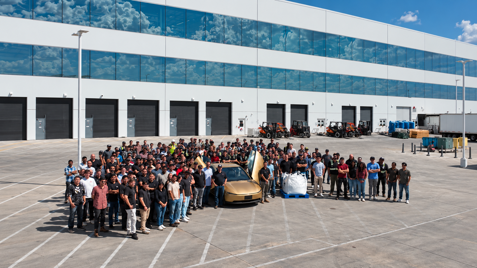 Tesla Makes History! First Cybercab Built Using Its Own Battery Materials