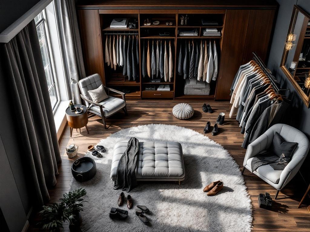 ชุด Wardrobe ชุดแขวนกางเกงขายาว กล่องเก็บเครื่องประดับ ชั้นวางรองเท้าในตู้แบบหมุนได้ ตัวช่วยสำหรับห้องแต่งตัว
