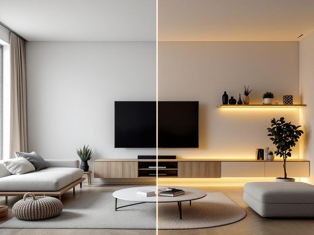 5 เคล็ดลับการจัดแสงไฟภายในบ้านให้อบอุ่นและน่าอยู่ด้วย รางไฟ LED รางไฟซ่อน ไฟ LED บิวท์อิน