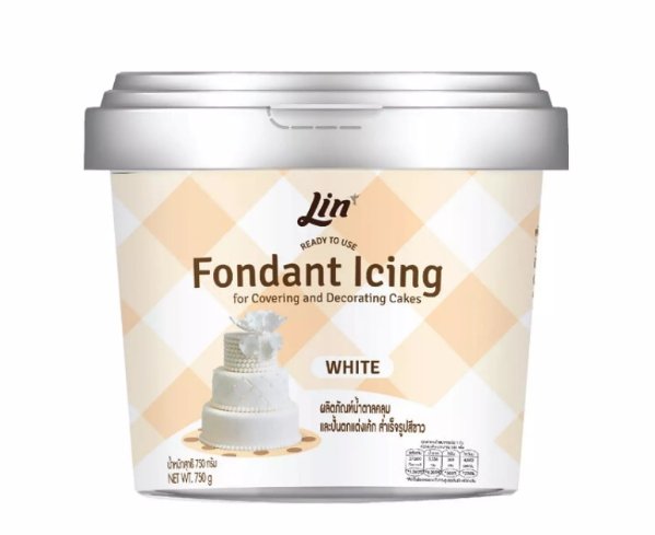Lin Fondant: White 750 g