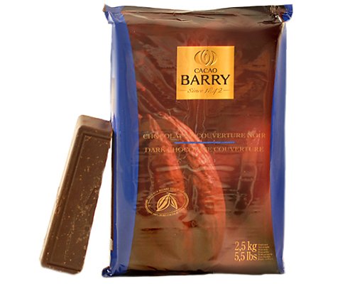 ดารก์ช็อกโกแลต 55% แบบ Block ตรา Cacao Barry 2.5 กก.