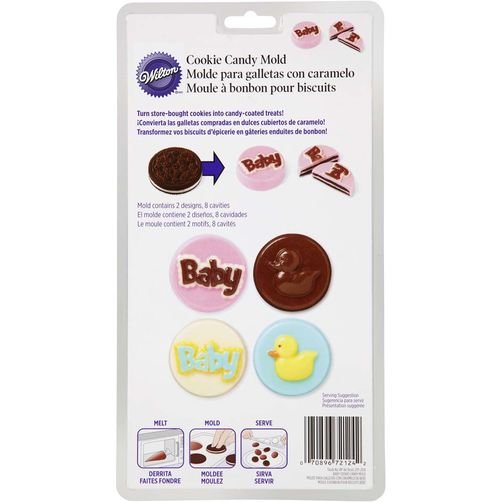 2115-2124 Wilton BABY COOKIE CANDY MOLD