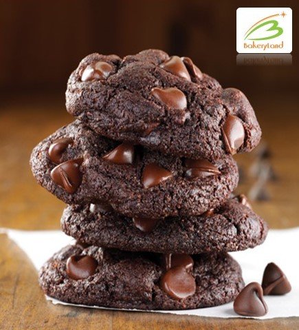 ดับเบิ้ลช็อกโกแลตชิพคุ้กกี้ (Double Chocolate Chip Soft Cookies)  ดับเบิ้ลช็อกโกแลตชิพคุ้กกี้ (Double Chocolate Chip Soft Cookies)