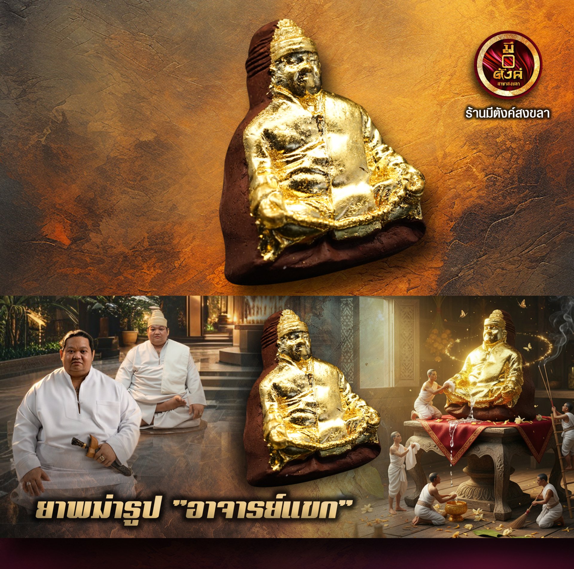 ยาพม่ารูป "อาจารย์แขก"
