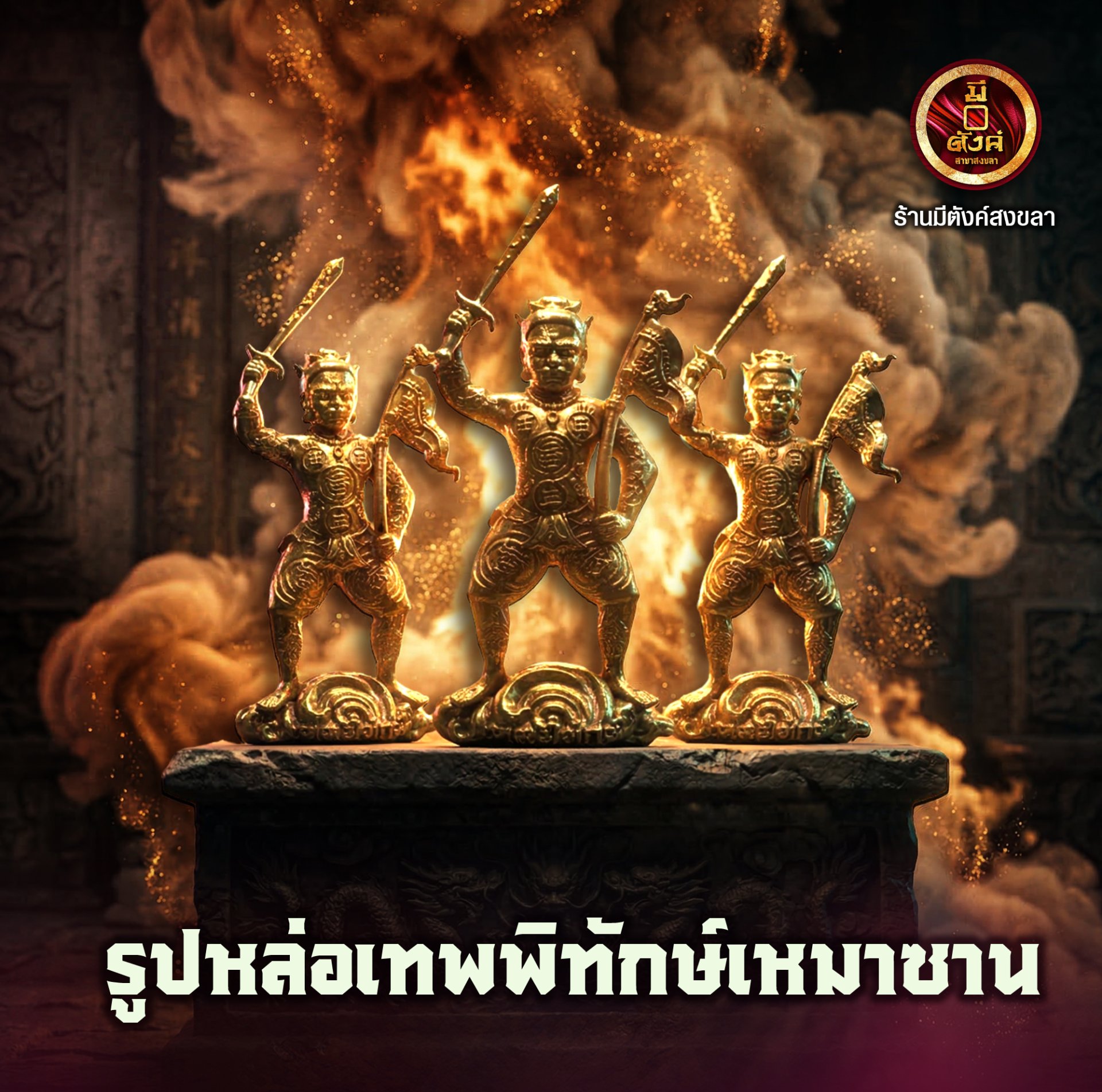 รูปหล่อเทพพิทักษ์