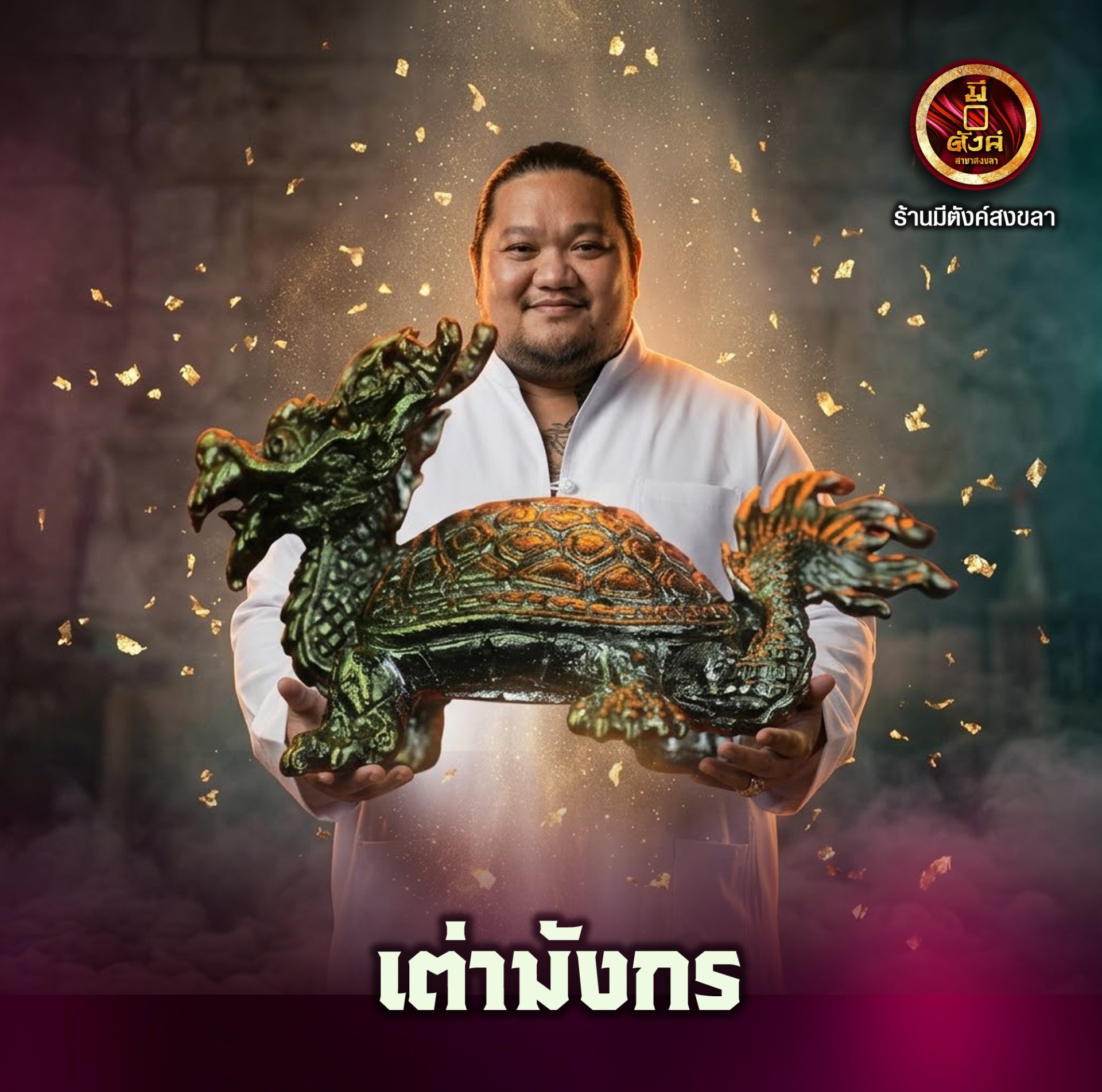 เต่ามังกรเนื้องทองขาว