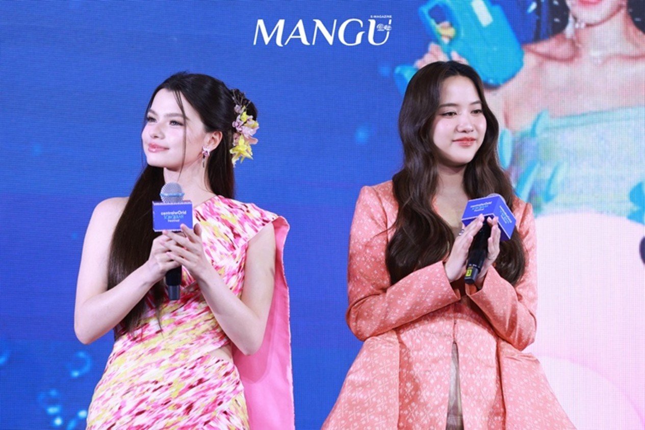 【《@ManGu曼谷》杂志出席Central World宋干节宣传活动】