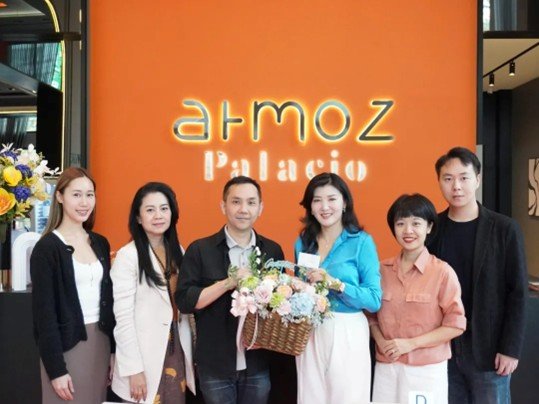 泰国亚洲大众集团与泰国知名房地产开发商Asset Wise签订公寓项目Atmoz Palacio的海外市场独家代理包盘合作协议